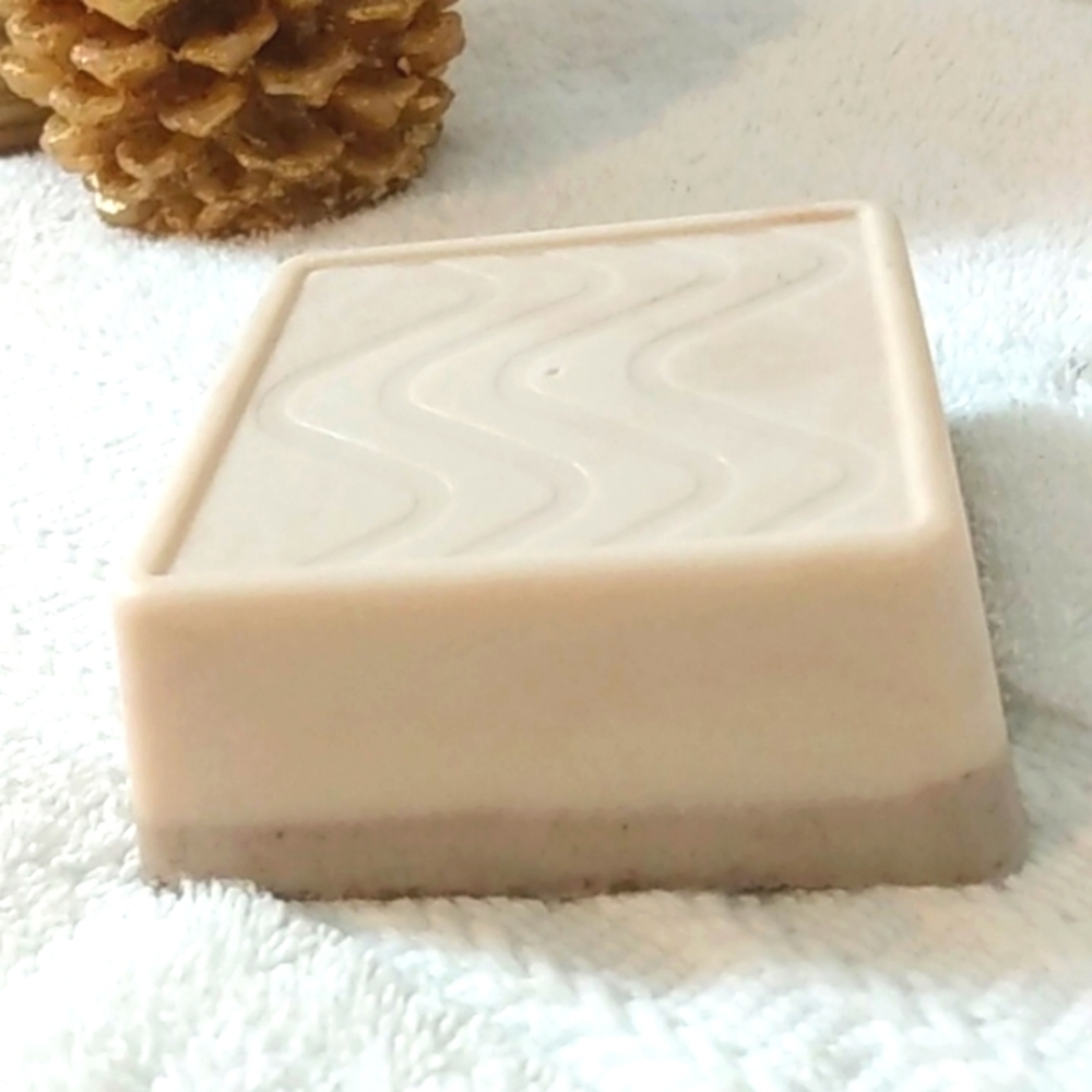 SIMPLE PLEASURE TOASTED COCONUT COFFEE BEANS HANDCRAFTED SOAP BAR 4.5oz NWT